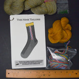 Tsarina of Tsocks The Nine Tailors Sock Knitting Kit - Women's Medium/Large