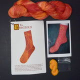 Tsarina of Tsocks The Firebird Sock Knitting Kit - Women's Medium/Large