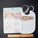 Baby Hugs Stamped Cross Stitch Bib Kit - 1 Bib