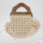 Unfinished Macrame Purse Project