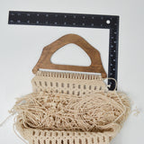 Unfinished Macrame Purse Project