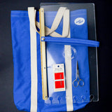 Point Pack Needlepoint Bag + Acrylic Wool Organizer