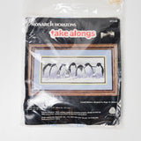 Monarch Horizons Takealongs Penguin Crewel Embroidery Kit