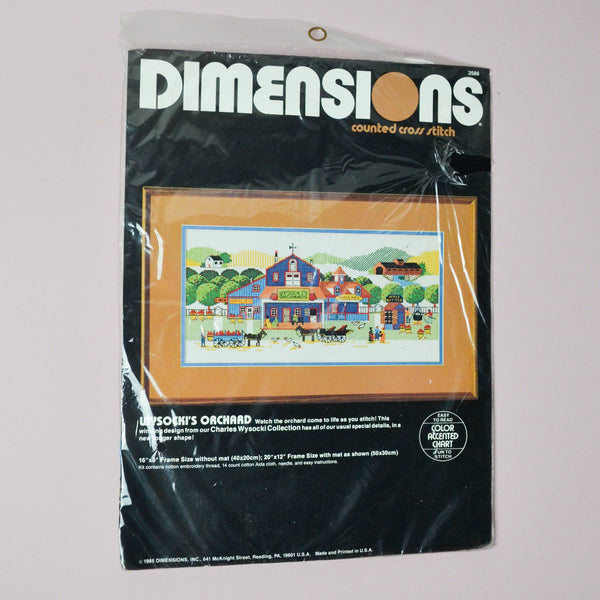 Dimensions Wysocki's Orchard Counted Cross Stitch Kit