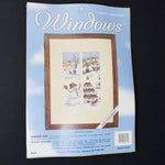 Windows Winter Day Counted Cross Stitch Kit