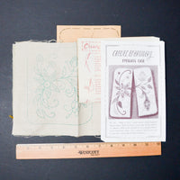 Crewel Embroidery Eyeglass Case Kit