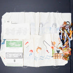 Paragon Stamped Embroidery Samplers with Floss - Started