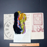 Crewel Embroidery Clock Kit