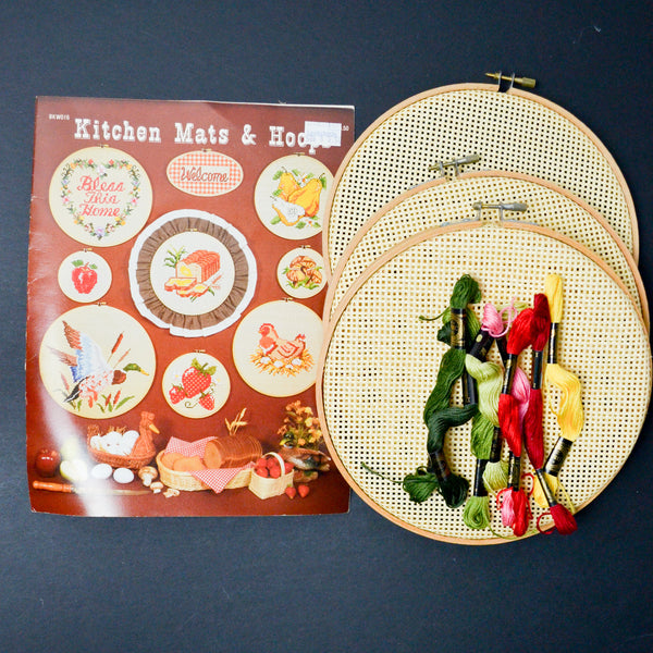 Kitchen Mats + Hoops Pattern Booklet + Prepared Hoops