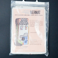 Bernat Street Scene Brick Cover Exclusive Decorator Stitchery Kit