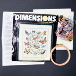 Dimensions Counted Cross Stitch Butterfly Alphabet Kit