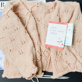 Reynolds Baby + Toddler Knitting Booklet + Mostly Complete Sweater