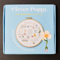 Clever Poppy Stitch Sampler Beginner Kit