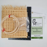 Cane Chair Webbing Seat Replacement Repair Kit - 18" x 18"