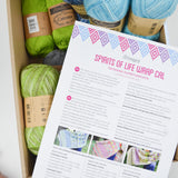 Spirits of Life Spirit of the Lake Wrap Crochet Kit