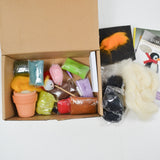 Needle Felting Kits - Cactus + Penguin