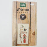 Bent Creek Welcome Knocker Cross Stitch Kit