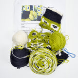Sheep Picture Yarn Sock Kit - Started