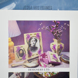 Iris Needlepoint Picture Frame Kit