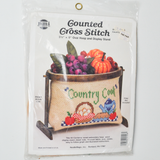 NeedleMagic Inc. Country Cook Basket Counted Cross Stitch Kit