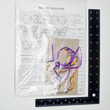 Butterfly Needle Roll Counted Cross Stitch Kit