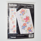 Janlynn Happy Babies Growth Chart Counted Cross Stitch Kit