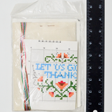 Sunset Let Us Give Thanks Counted Cross Stitch Kit