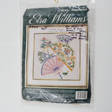 Elsa Williams Golden Age Fans Crewel Embroidery Kit