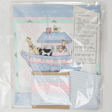 Daisy Kingdom Noah's Nursery Collection Pillow Top/Towel Hood/Bib Sewing Kit