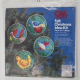 Columbia Minerva Felt Christmas Idea Kit - 12 Days of Christmas Ornaments I Kit