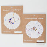 Winter Embroidery Stitch Sampler Kits