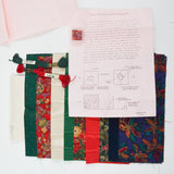 Winter Crazy-Patch Quilt Block Kit