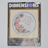 Dimensions To Have and To Hold Wedding Record Counted Cross Stitch Kit