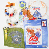 Patriotic American Cross Stitch + Embroidery Projects - Partially Complete