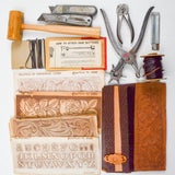 Leather Stamping + Leather Craft Supply Bundle