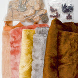 Faux Fur, Plastic Eyes + Noses + Teddy Bear Joint Discs Bundle