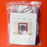 Fire Department Tissue Box Cover Needlepoint Kit