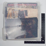 Foundation Paper Piecing Batik Quilt Block Kit - Pattern + Fabric in Organizing Case