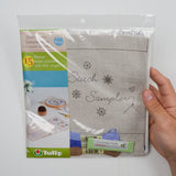 Tulip Embroidery Sampler Book Kit