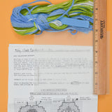 Floral Bookmarks Bellflower Plastic Canvas Needlepoint Kit