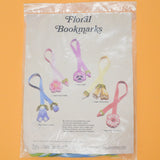 Floral Bookmarks Bellflower Plastic Canvas Needlepoint Kit
