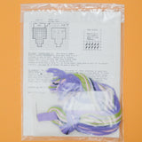 Floral Bookmarks Pansy Plastic Canvas Needlepoint Kit