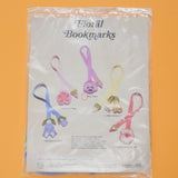 Floral Bookmarks Pansy Plastic Canvas Needlepoint Kit