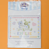 Cat and Mouse First Name Canvas Counted Cross Stitch Kit - DMC BK773
