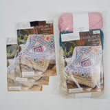 Annie's Moroccan Tile Afghan Club Casablanca Afghan Kits 3 through 10