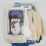 River Town Warehouse R-806 Let it Snow Felt Wall Hanging Kit