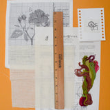 Clara Wæver Rose Cross Stitch Kit