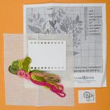 Clara Wæver Floral Cross Stitch Kit