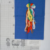 Clara Wæver Cute Children Cross Stitch Kit