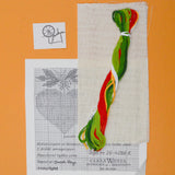 Clara Wæver Heart Cross Stitch Kit